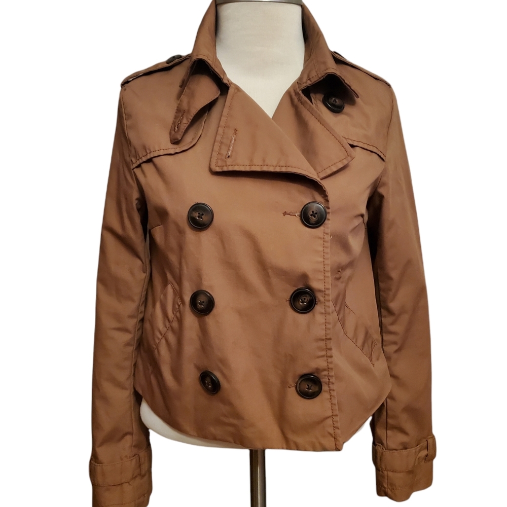 H&M DIVIDED Cropped Trench Coat